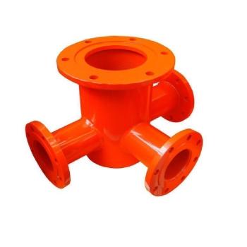 Подставка пожарная стальная ППТФ 150х100 Ру 10 Техкомплект (усиленная)