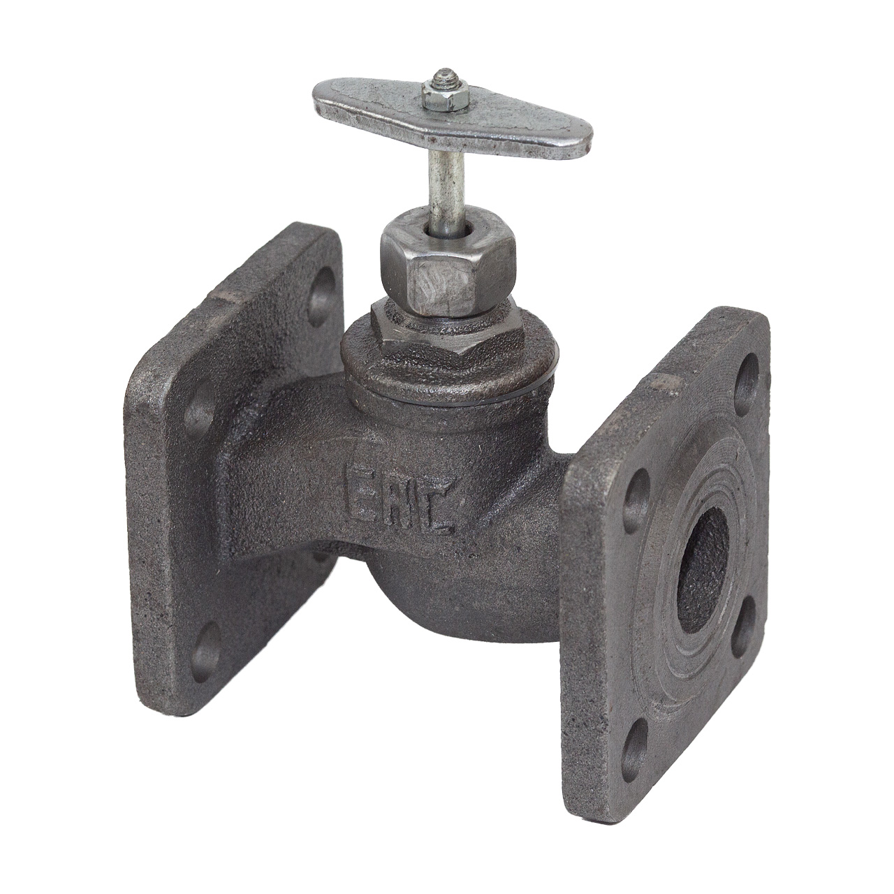 Клапан (вентиль) запорный чугунный 15кч19п Ду 25 Ру 16