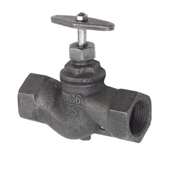 Клапан (вентиль) запорный чугунный 15кч18п Ду 65 Ру 16