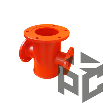 Подставка пожарная стальная ППДФ 200 Ру 16 Техкомплект от производителя "Рускон"