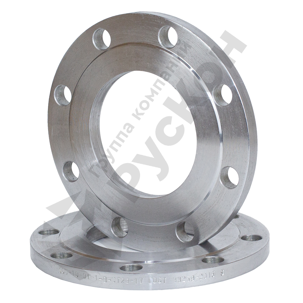 Фланец стальной свободный на приварном кольце Ду 350 Ру 25 ГОСТ 33259 Техкомплект