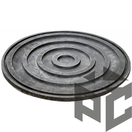 Днище полимер-песчаный Ду750 черный от производителя "Рускон"